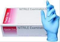 Nitrile Powder Free Blue Gloves100/BX